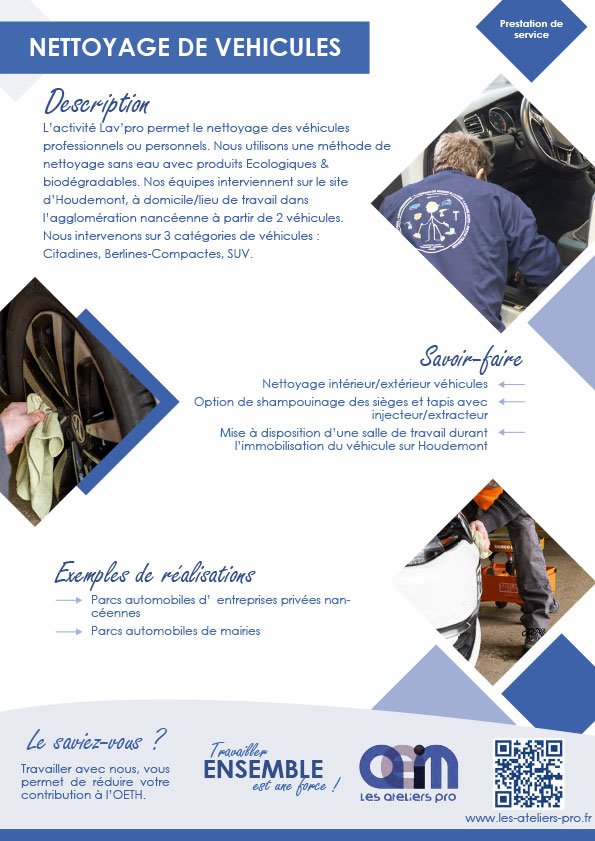 Blanchisserie - Prestation de service - Aeim